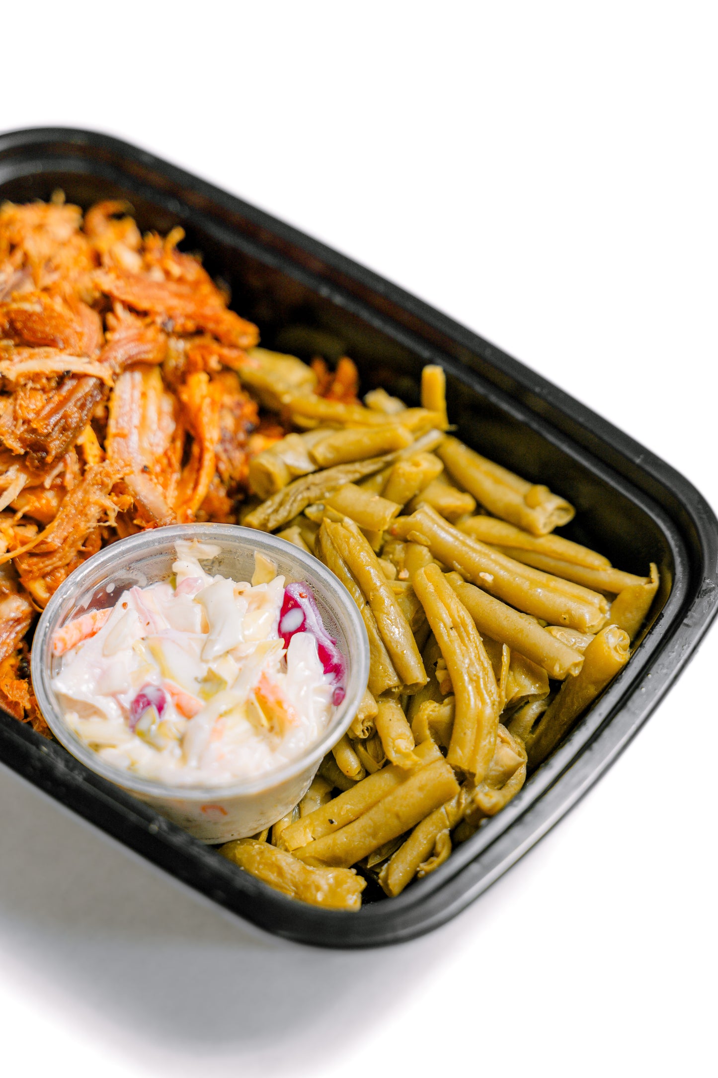 Pulled Pork BBQ, Sweet Potato Fries & Coleslaw
