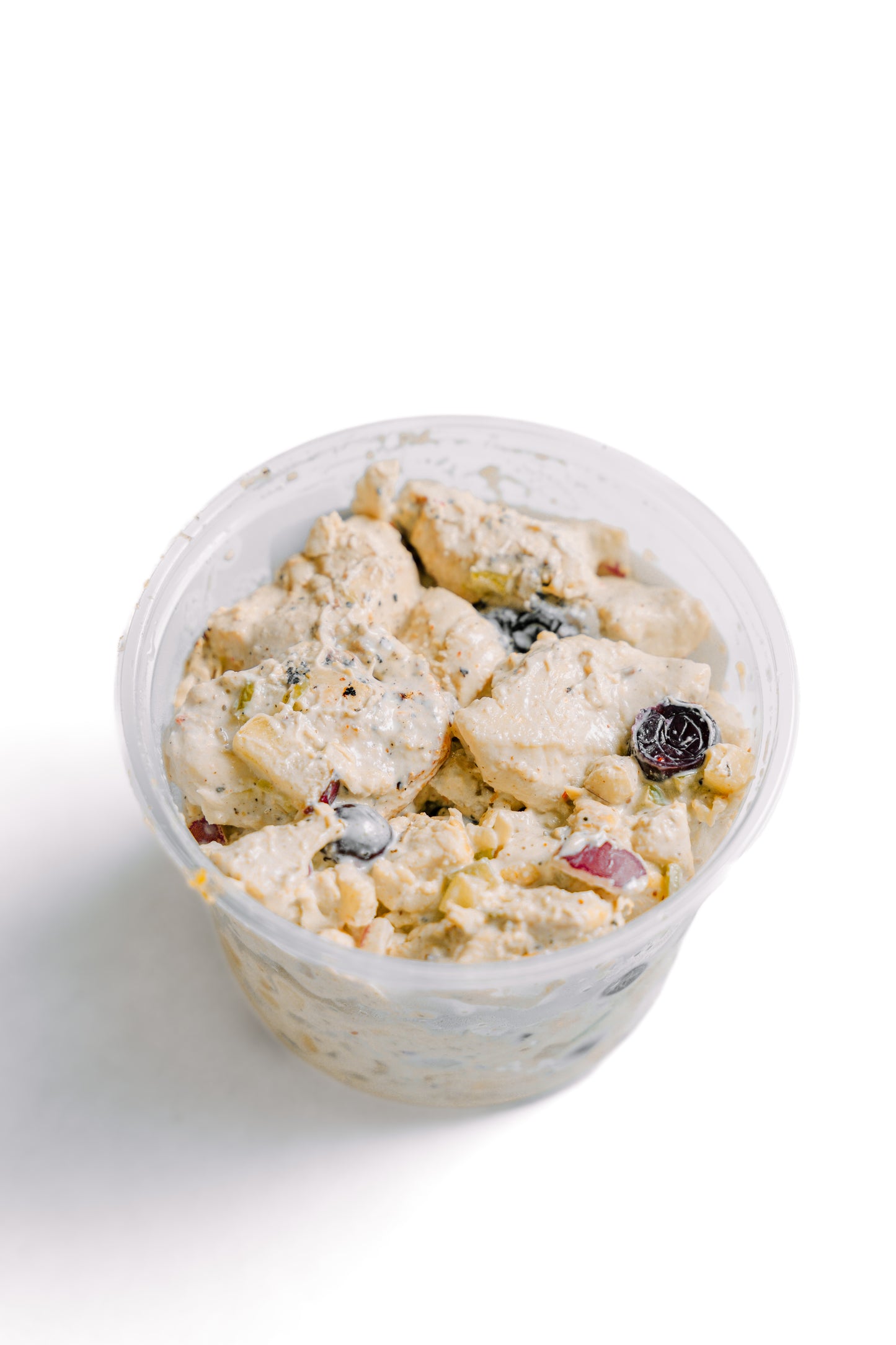 Apple Pecan Chicken Salad w/ Blueberries