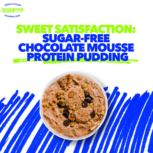 Sweet Satisfaction: Sugar-Free Chocolate Mousse Protein Pudding