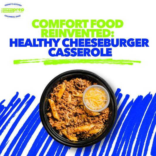 Comfort Food Reinvented: Healthy Cheeseburger Casserole