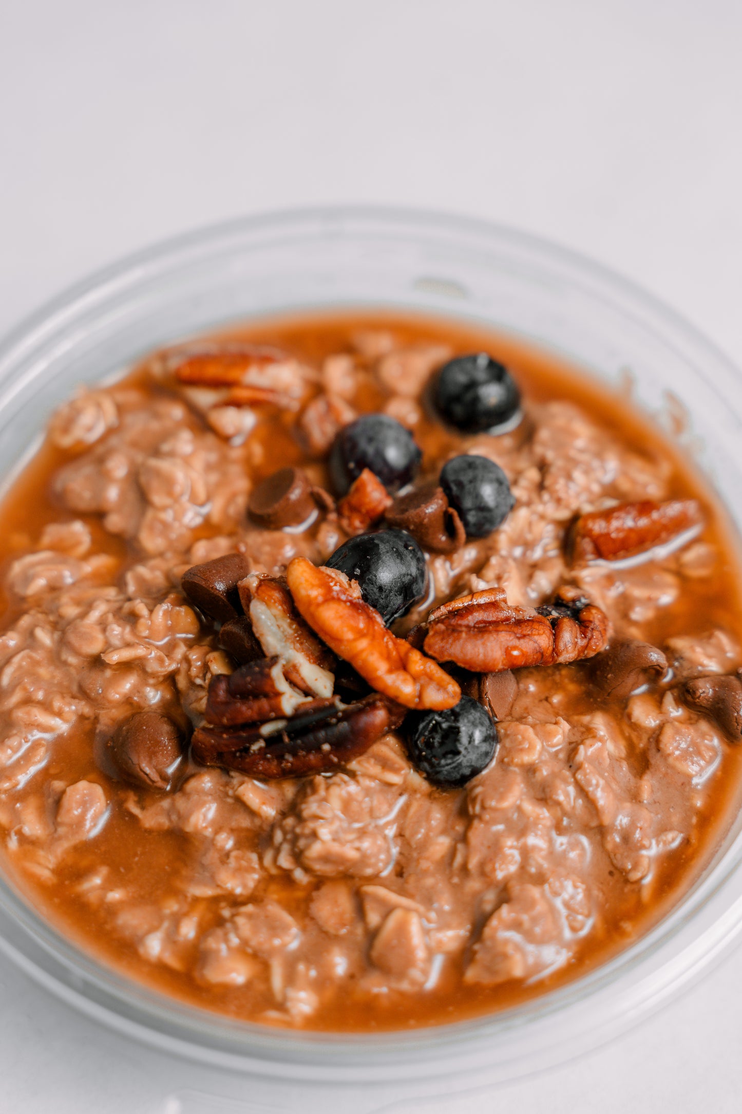 Chocolate Protein Overnight Oats