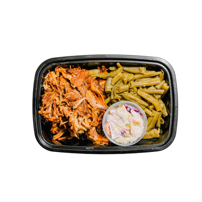 Pulled Pork BBQ and Cole Slaw
