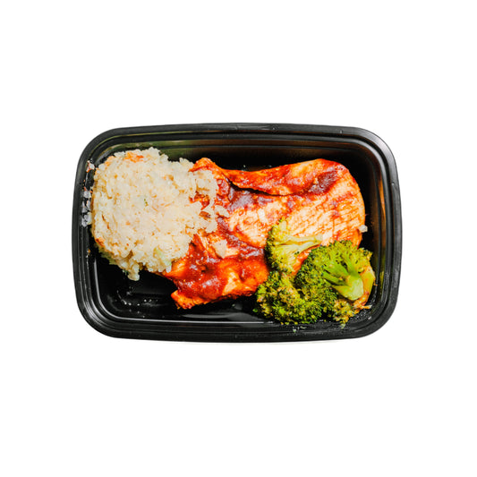BBQ Chicken & Cauliflower Mash