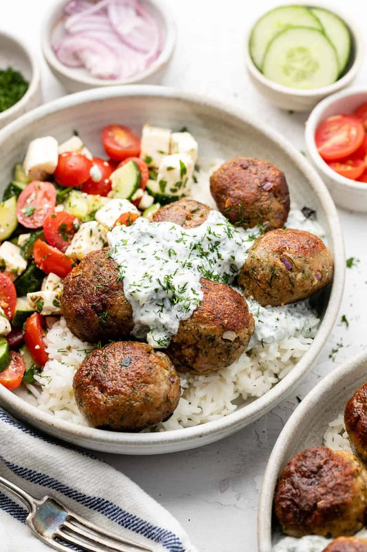 Mediterranean Turkey Meatballs